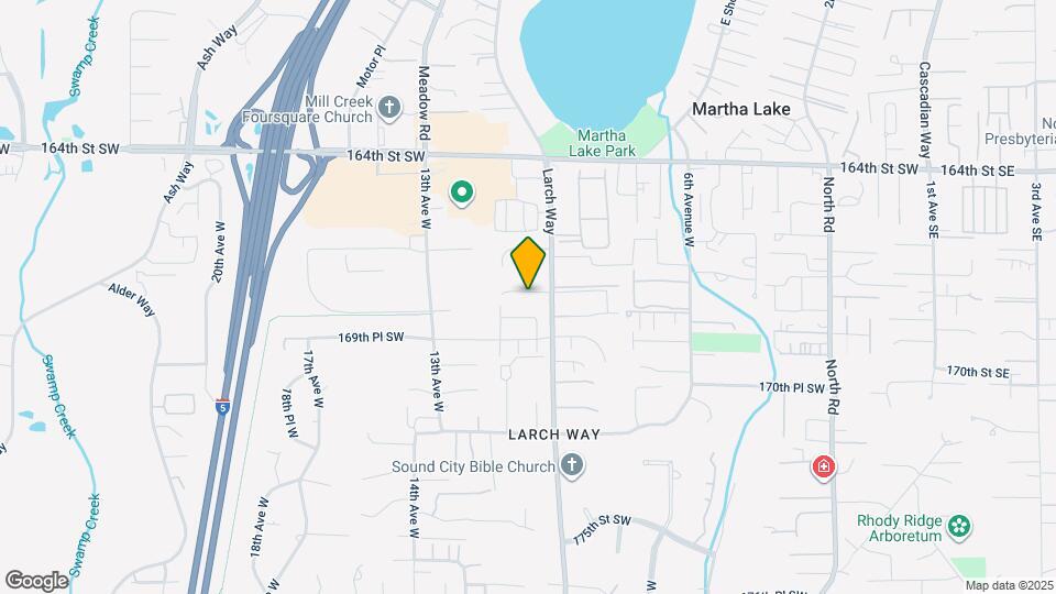 1024 167th Pl SW Map and Location Details