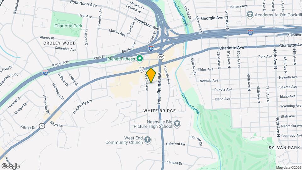 5621 Lenox Ave Map and Location Details