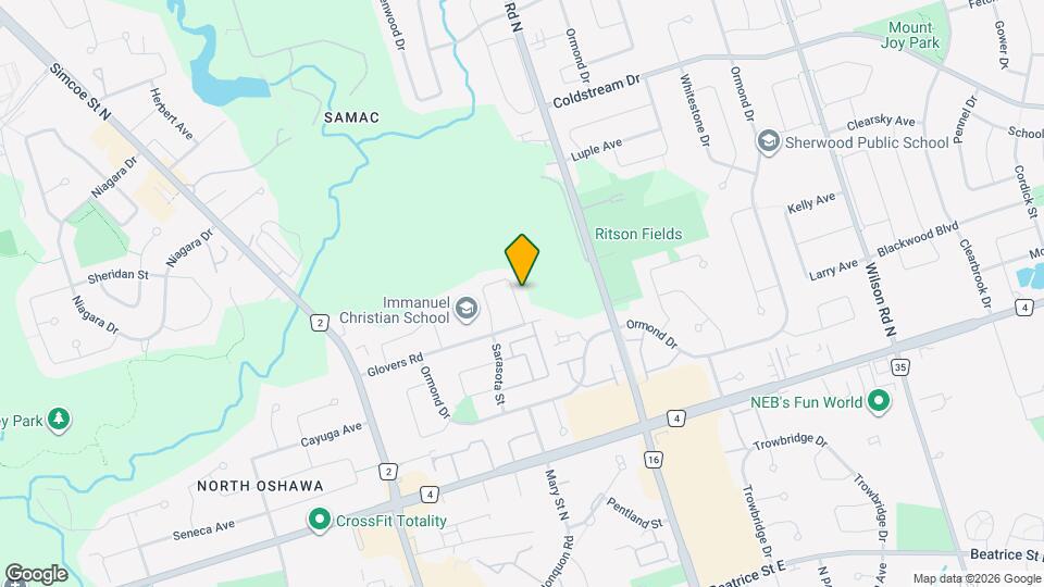 1636 Sarasota Crescent Map and Location Details