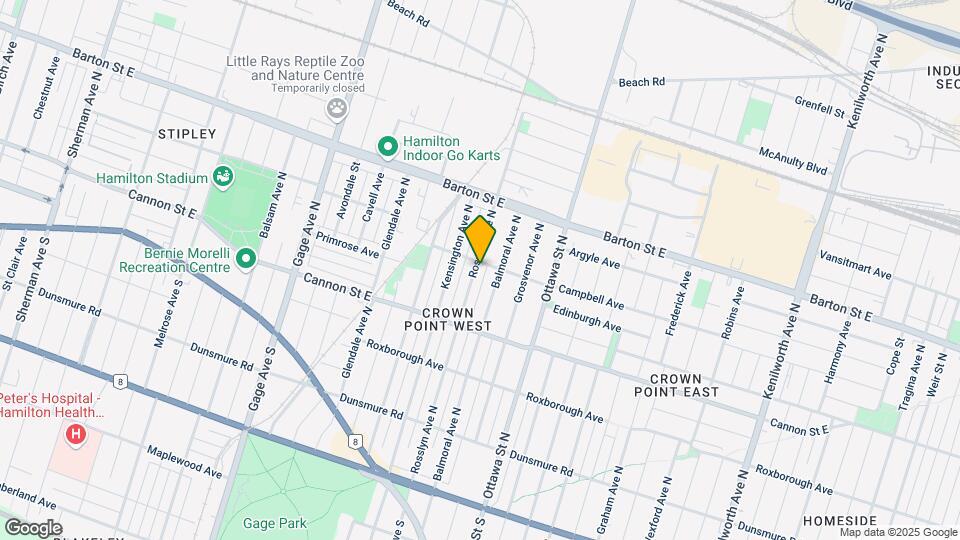 222 Rosslyn Ave N Map and Location Details
