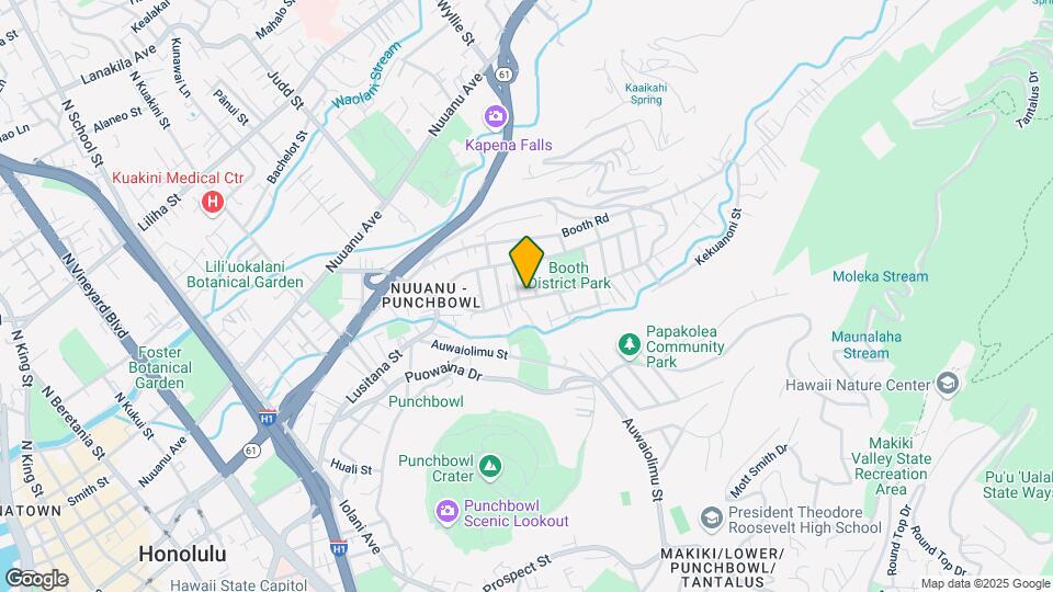 2250 Pauoa Rd Mapa y Detalles de la Ubicación