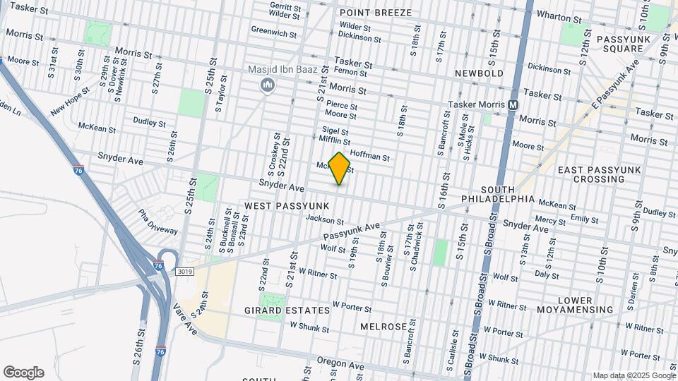 2033 S 20th St Map and Location Details