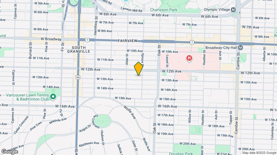 2885 Spruce St Map and Location Details