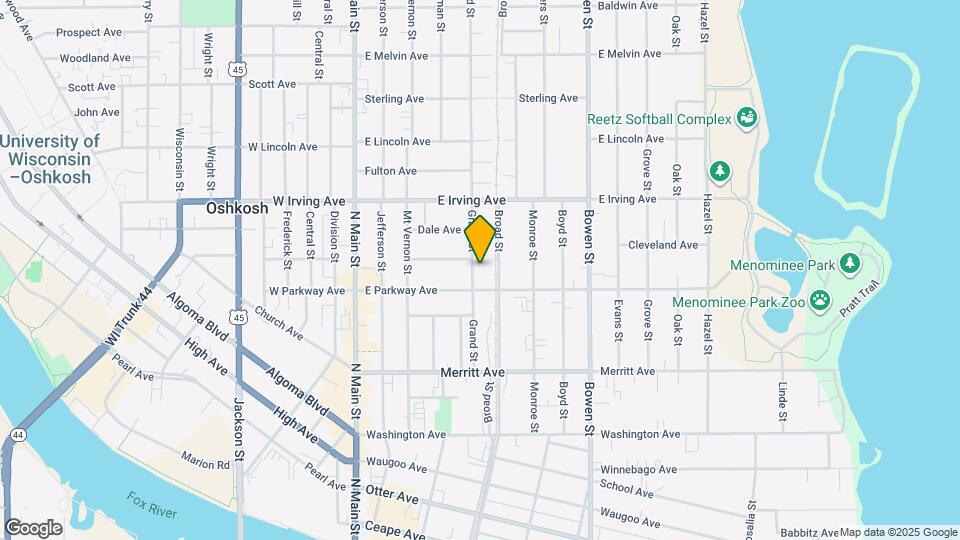 622 Grand St Map and Location Details