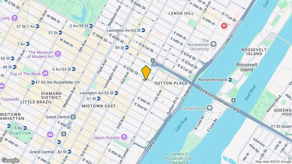 300 East 57th Street Map and Location Details
