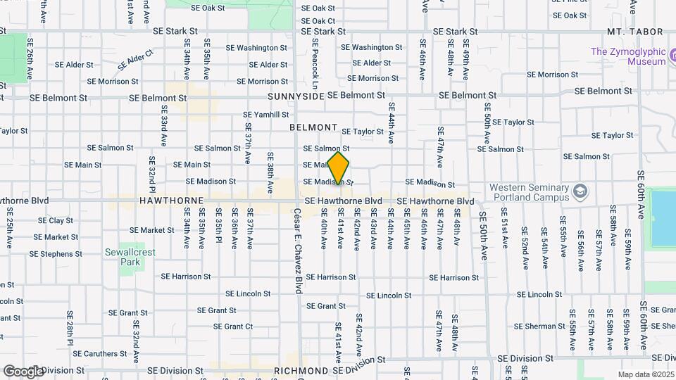 1425 SE 41st Ave Map and Location Details