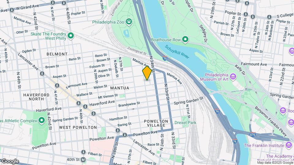 649 N 35th St Map and Location Details