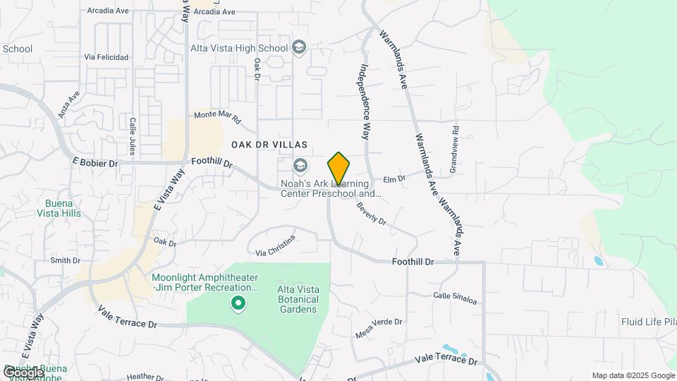 1508 Elm Dr Mapa y Detalles de la Ubicación