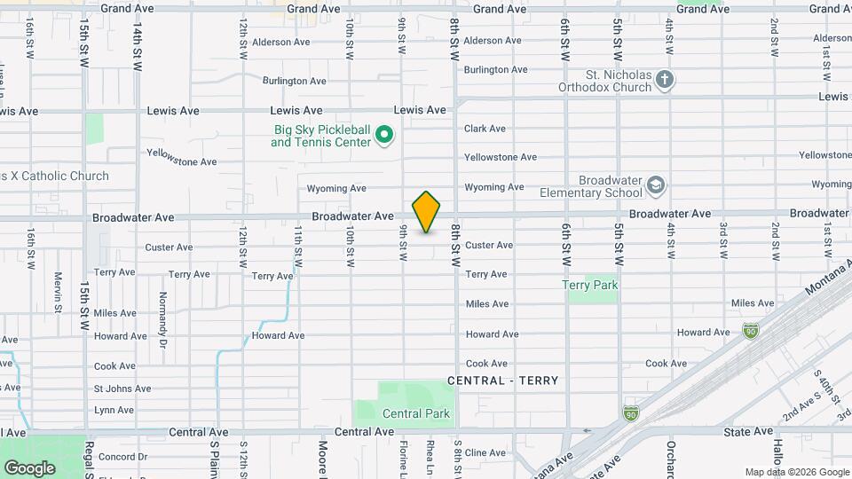 829 Custer Ave Mapa y Detalles de la Ubicación