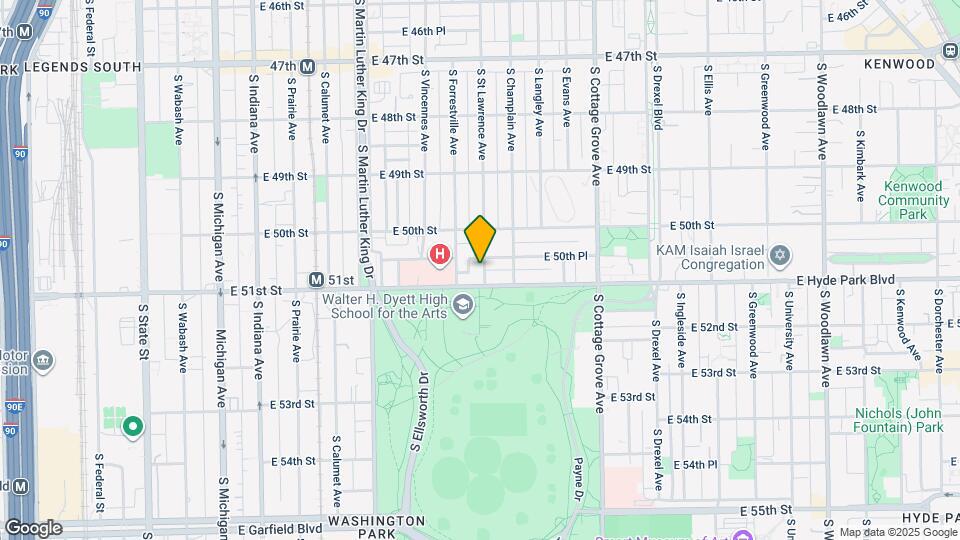 5040 S St Lawrence Ave Map and Location Details