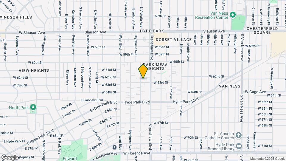 6214 Victoria Ave. Mapa y Detalles de la Ubicación