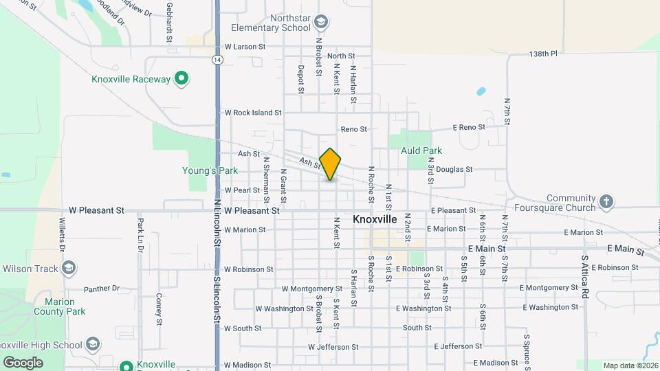 405 W Pearl St Map and Location Details