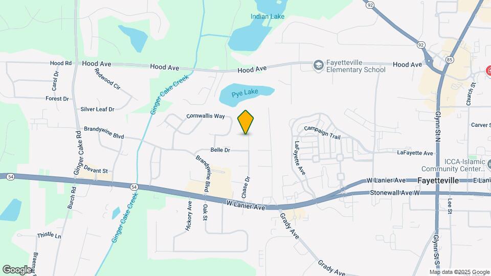 280-290 Chase Dr Mapa y Detalles de la Ubicación
