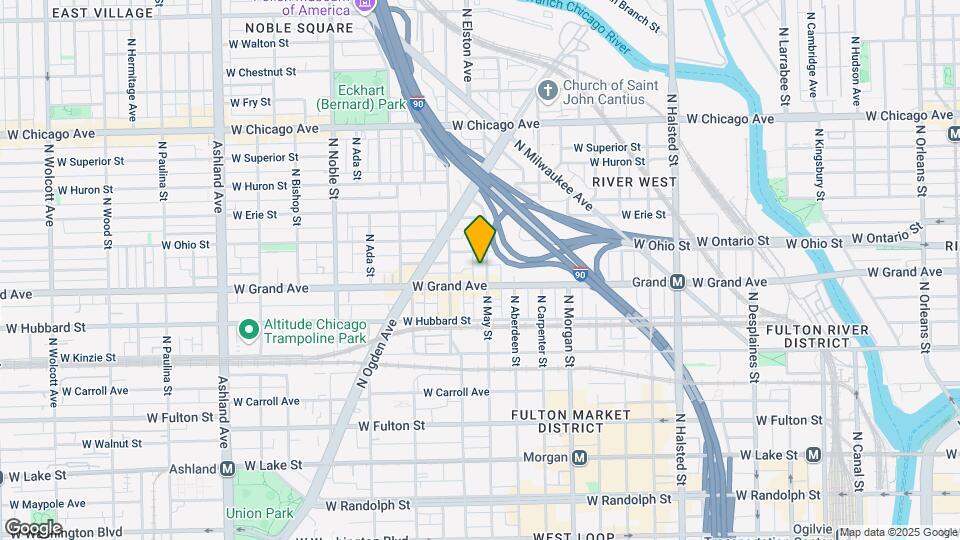 516 N May St Map and Location Details