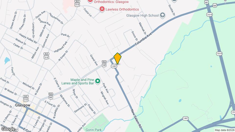 203 New Salem Rd, Unit Main House Mapa y Detalles de la Ubicación