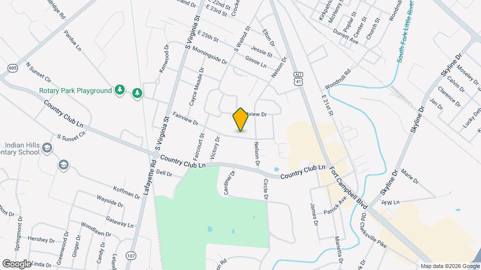 316 Fairview Dr Map and Location Details