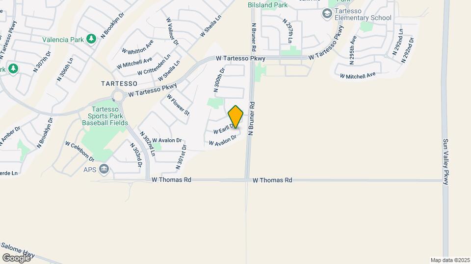 29946 W Avalon Dr Map and Location Details