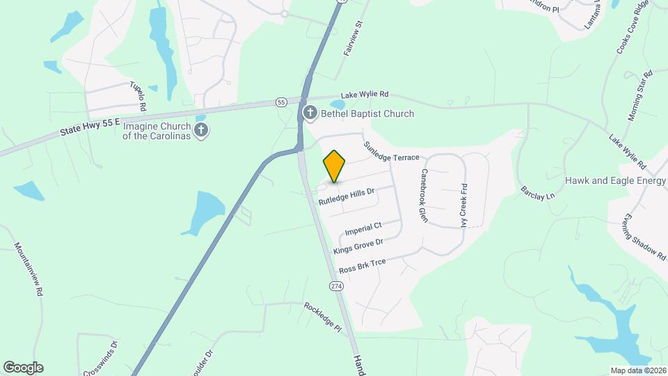 1941 Tablerock Dr Mapa y Detalles de la Ubicación