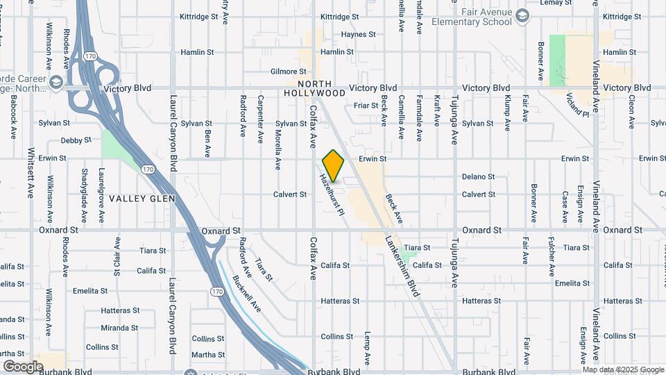 6114 Hazelhurst Pl Map and Location Details