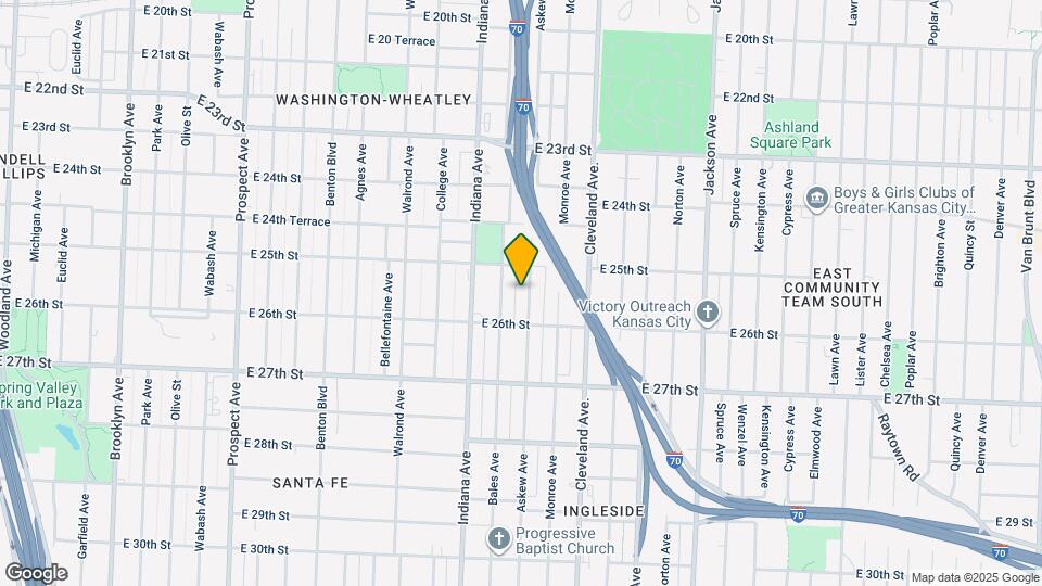 2524 Askew Ave Map and Location Details