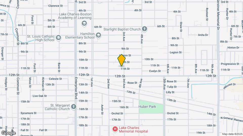 1717 11th St Map and Location Details