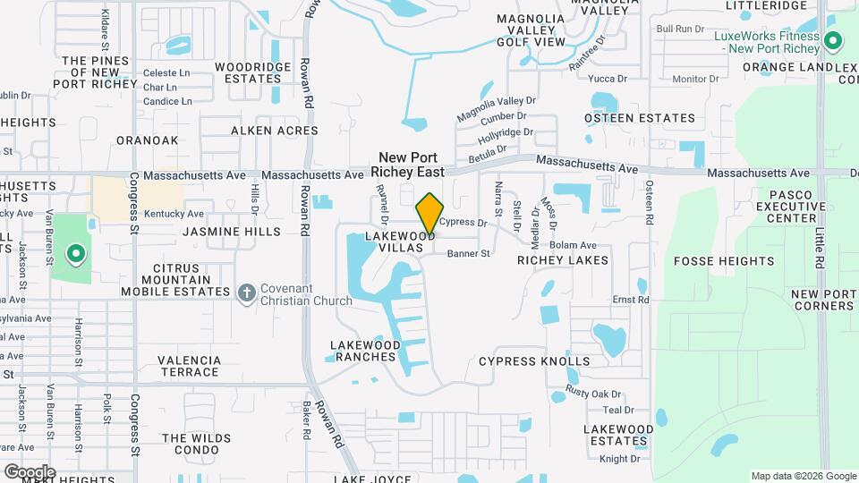 7332 Cedar Point Dr Map and Location Details