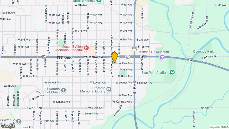 315 W Pine Ave Map and Location Details