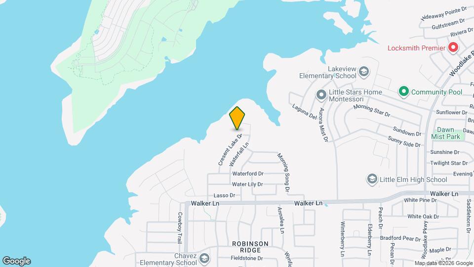 2832 Cresent Lake Dr Map and Location Details