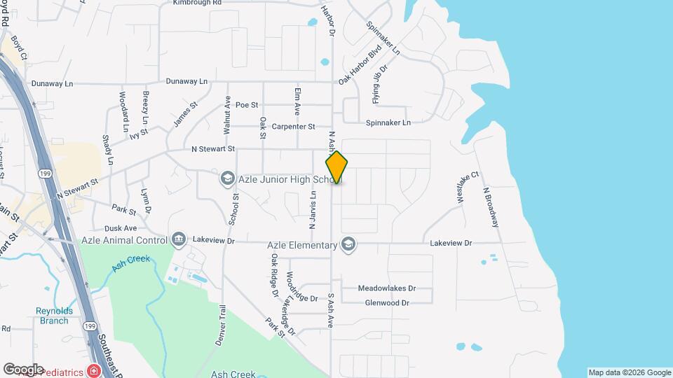 213 Post Oak St Map and Location Details