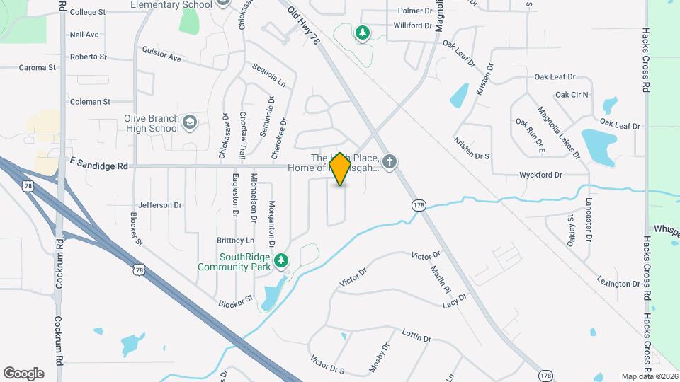 5929 White Ridge Cir E Map and Location Details