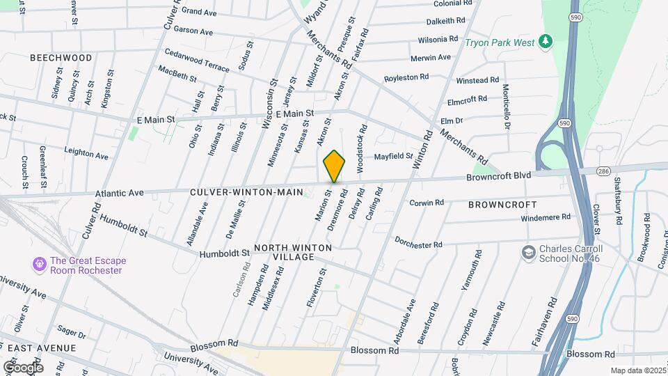 1093 Atlantic Ave Mapa y Detalles de la Ubicación