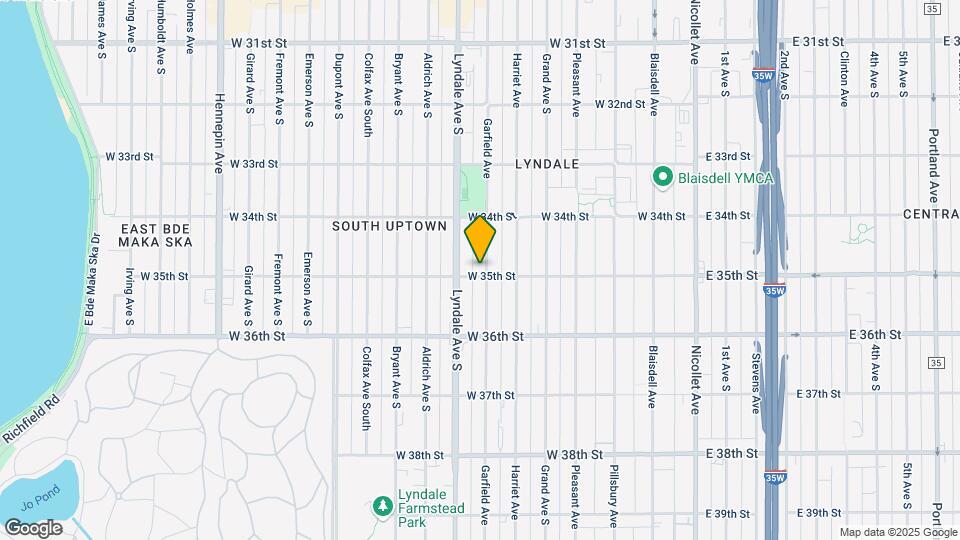 3446 Garfield Ave S Map and Location Details