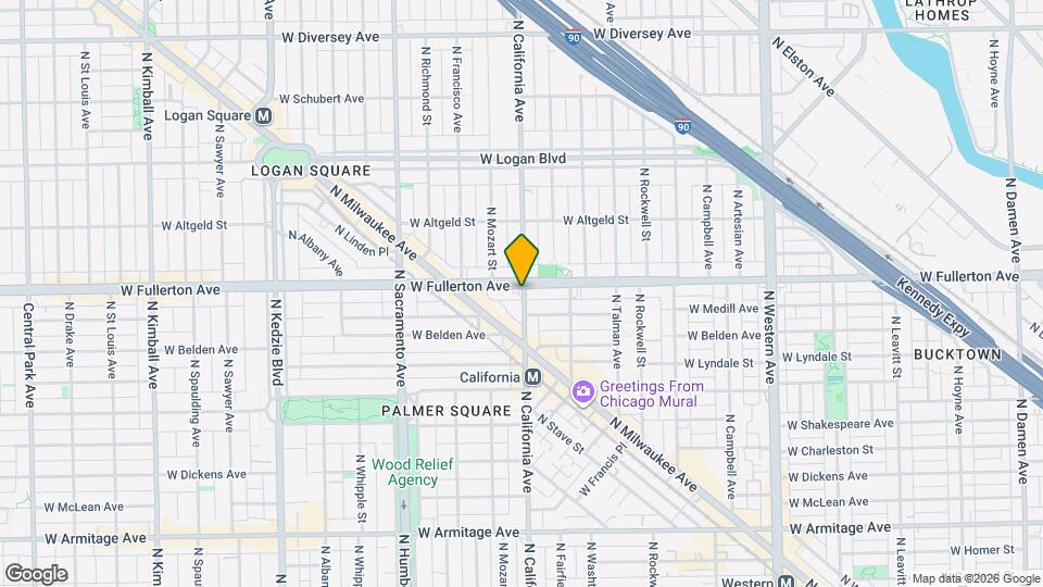 2360 N California Ave Mapa y Detalles de la Ubicación