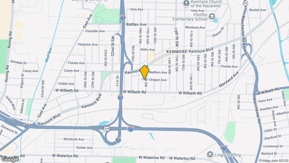 2318 17th St SW Map and Location Details