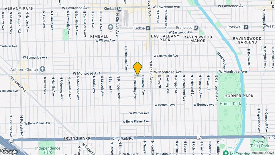 4343 N Spaulding Ave, Unit 2 Map and Location Details