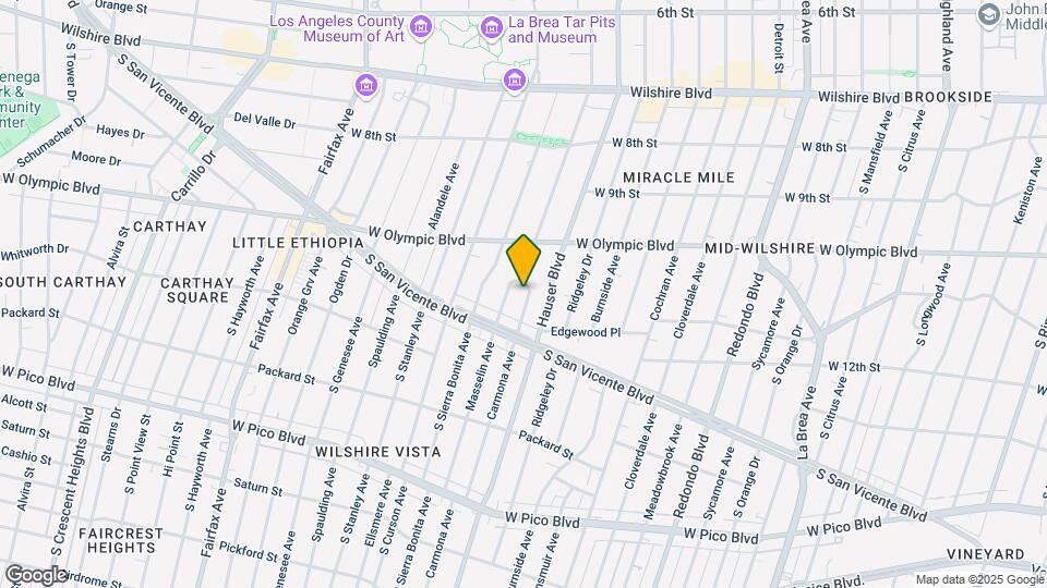 1051-1063 Carmona Ave Map and Location Details