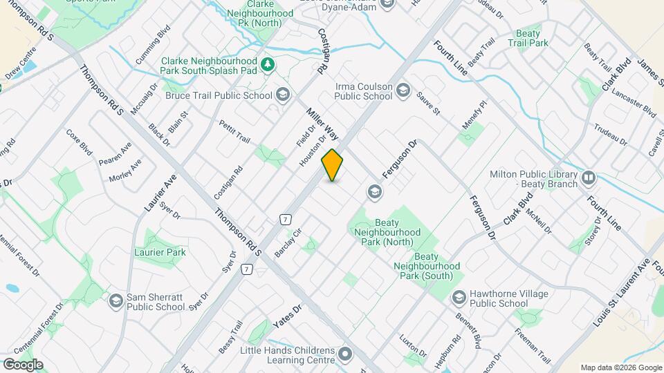 676 Hamilton Crescent Map and Location Details