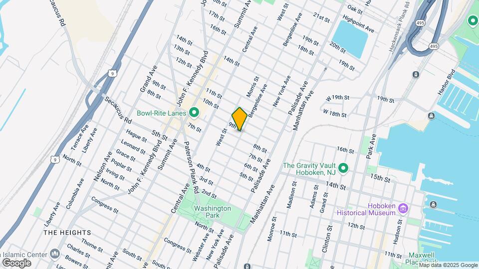 809 Bergenline Ave Map and Location Details