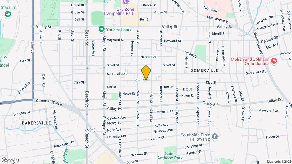 629 Clay St Map and Location Details