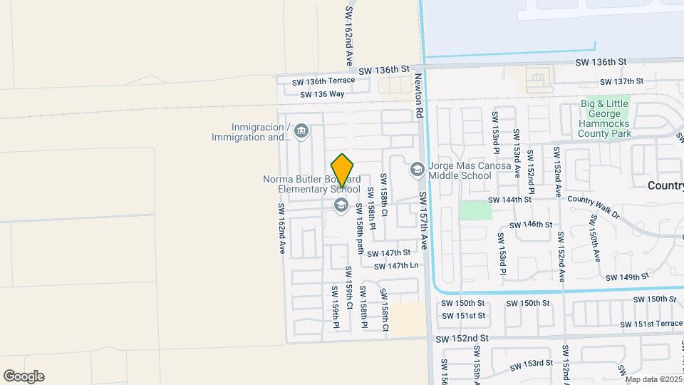 14342 SW 159th Ct Map and Location Details