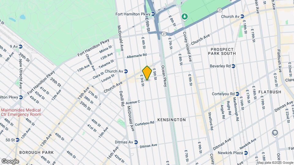 392 E 4th St Map and Location Details