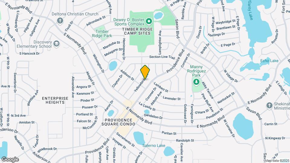 917 Yellowbird Ave Map and Location Details