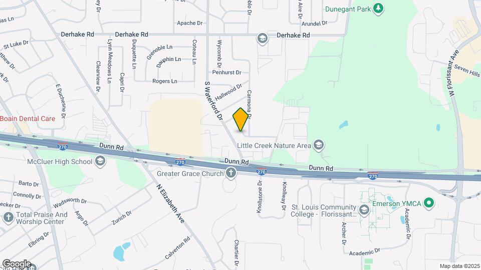 1395 Acredale Dr Map and Location Details