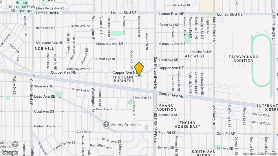 137 Manzano St NE Mapa y Detalles de la Ubicación