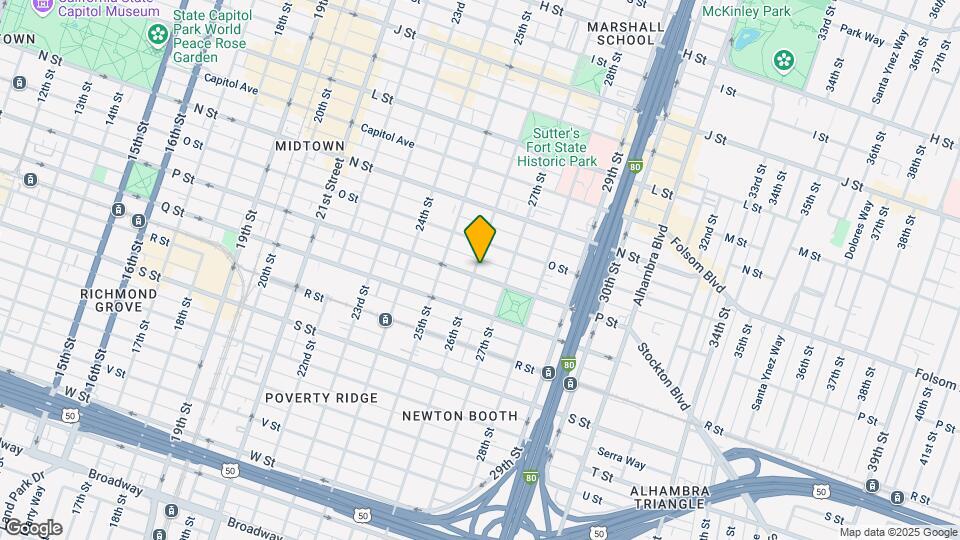 1529-1531 26th St Map and Location Details