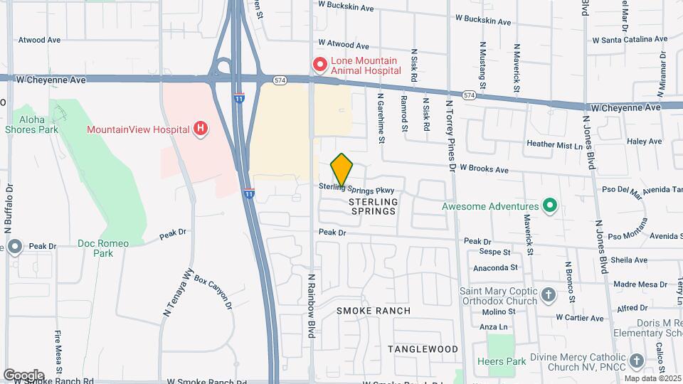 6701 Sterling Springs Pkwy Map and Location Details