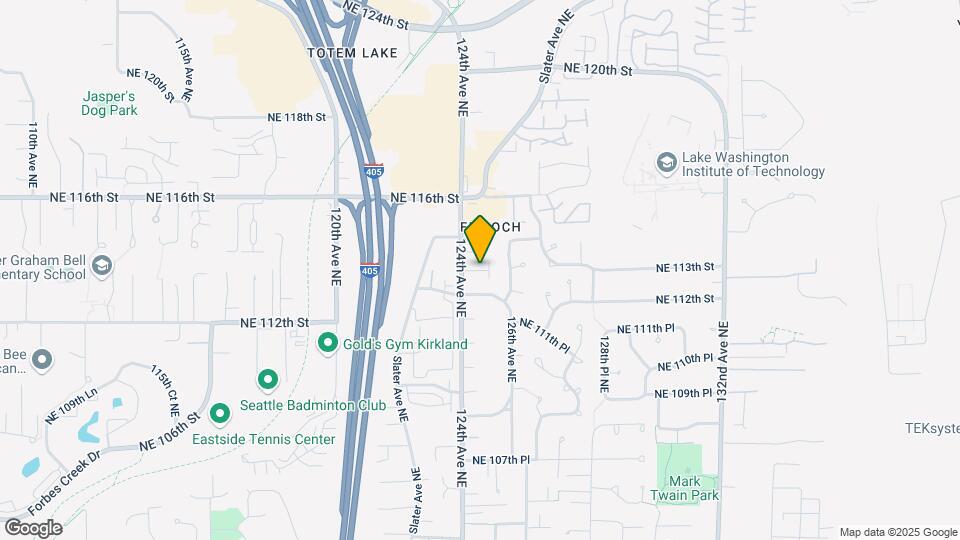11312 124th Ave NE Map and Location Details
