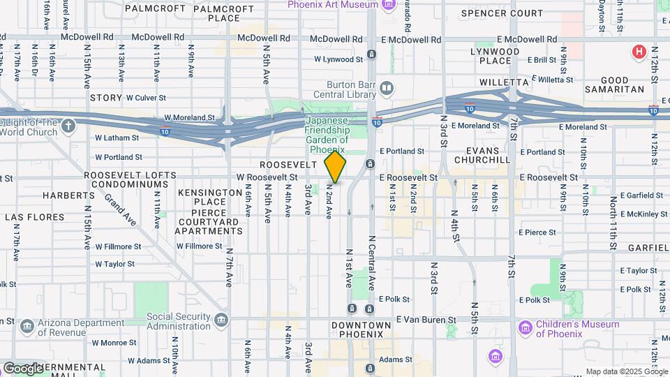 Knickerbocker Apartments Mapa y Detalles de la Ubicación