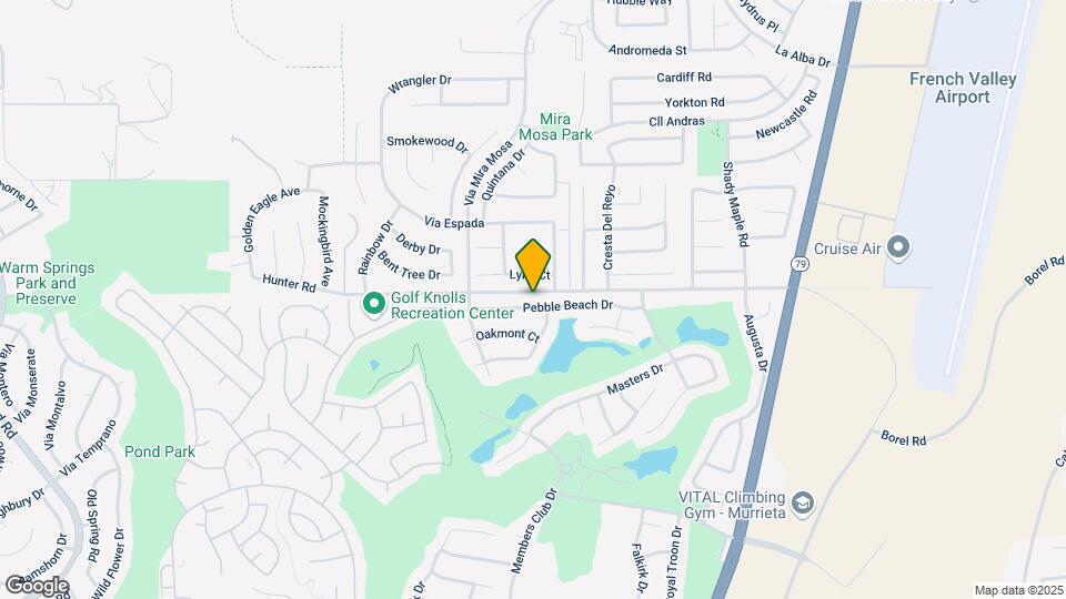 29404 Pebble Beach Dr Map and Location Details