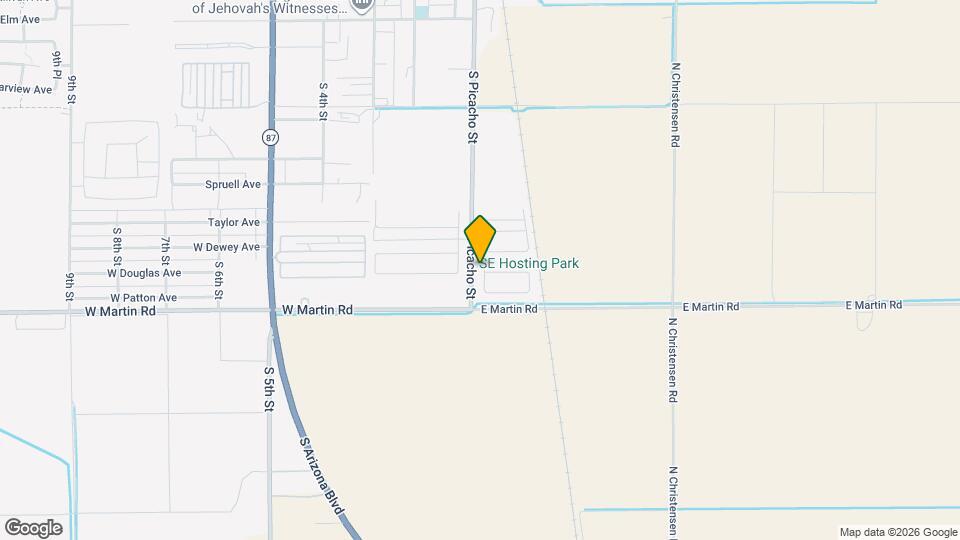 1824 S Wooten St Map and Location Details